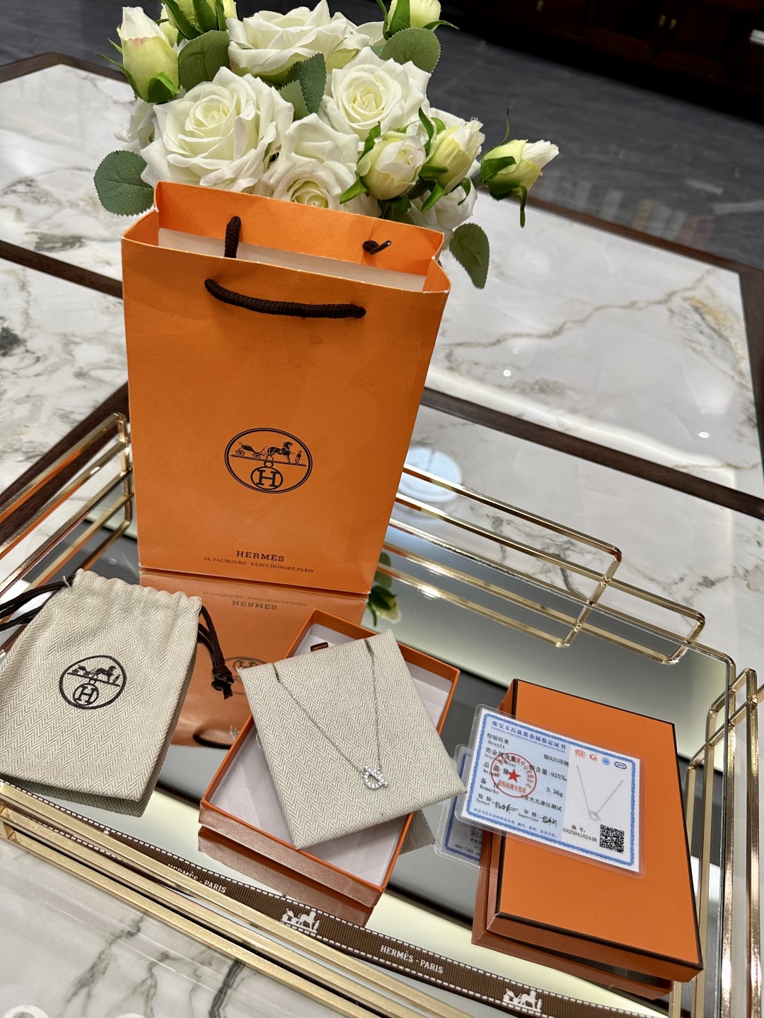 HERMES jewelry model 05